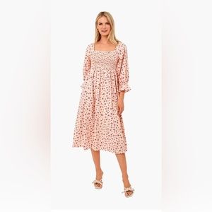NWT Tuckernuck Hyacinth House Floral Fells Midi Dress
